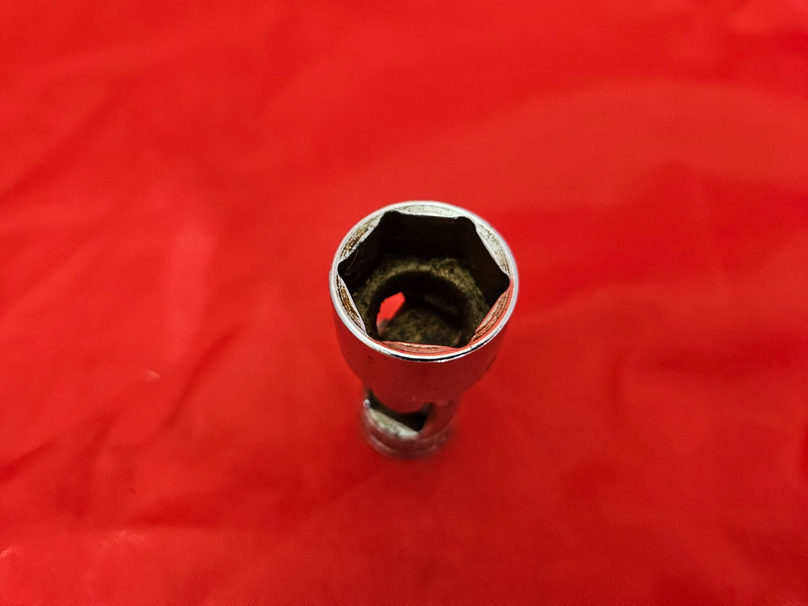 Snap-on FS24 3/8″ Drive 3/4″ 6 Point Shallow Universal Swivel Socket USA E3