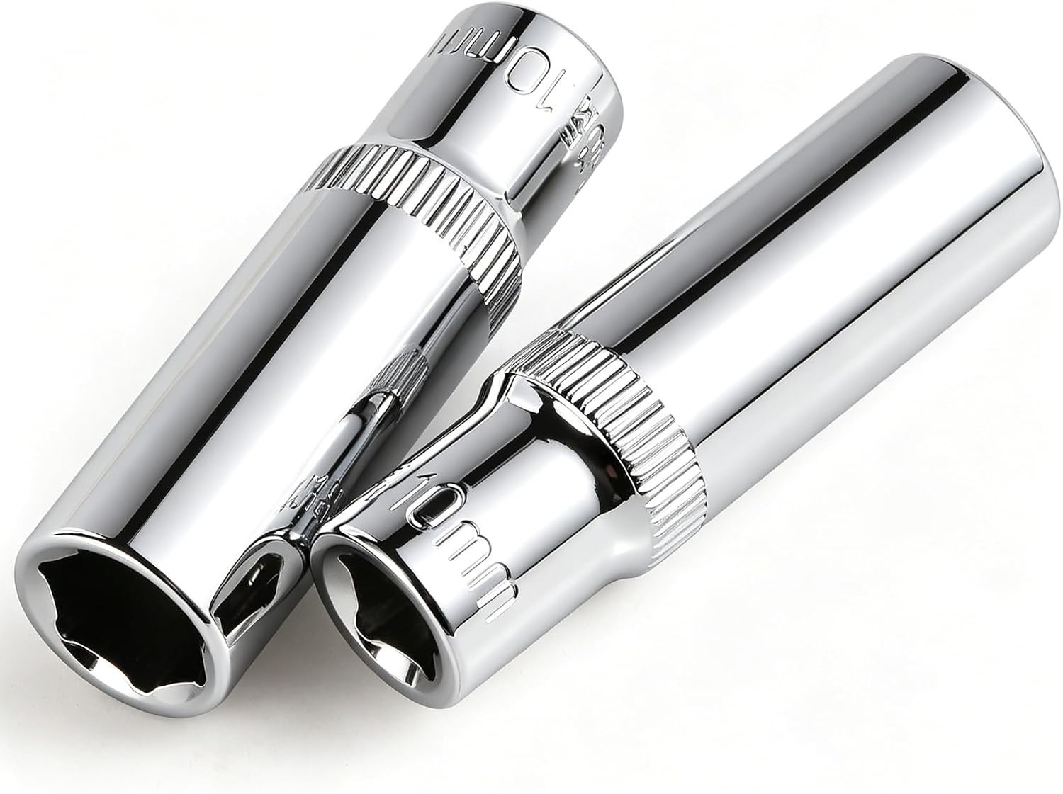 9-Piece 10mm Deep Sockets, 1/4-Inch Drive, 6-Point, Corrosion Resistance