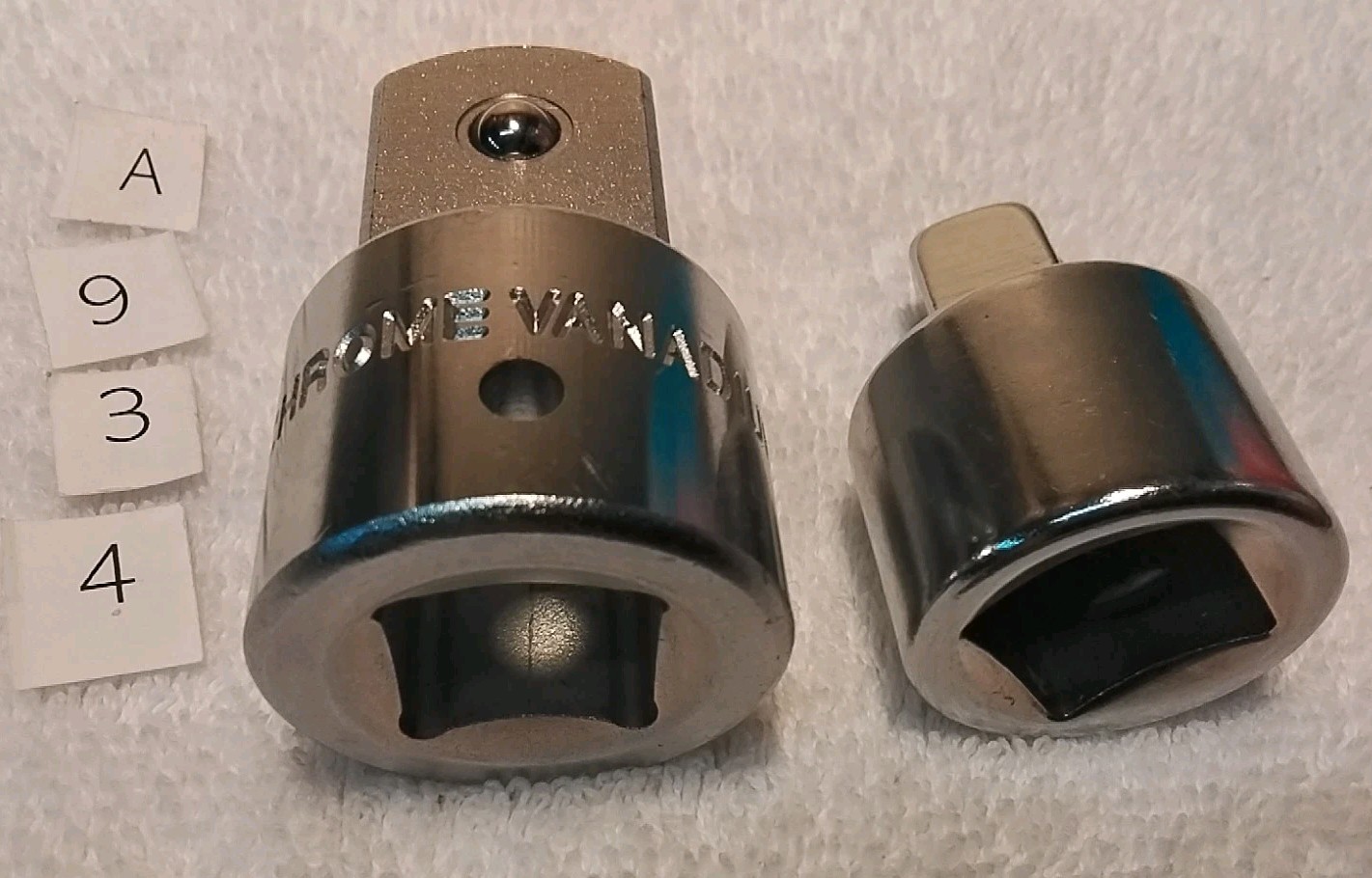 2pc ADAPTER SET 3/4″F×1″M&3/4″F×1/2″M NEW