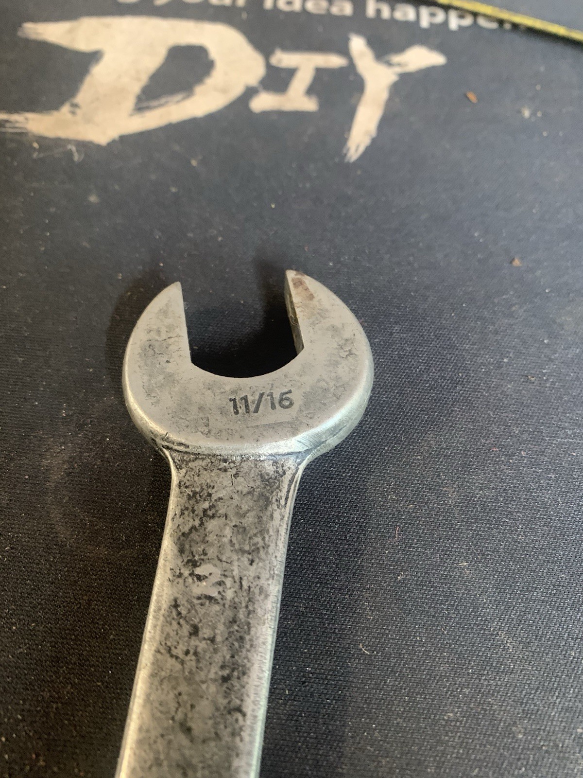 WWII Jeep MBW/GP OEM tool kit FAIRMOUNT Wrench 9/16 11/16 (27C) antique vintage