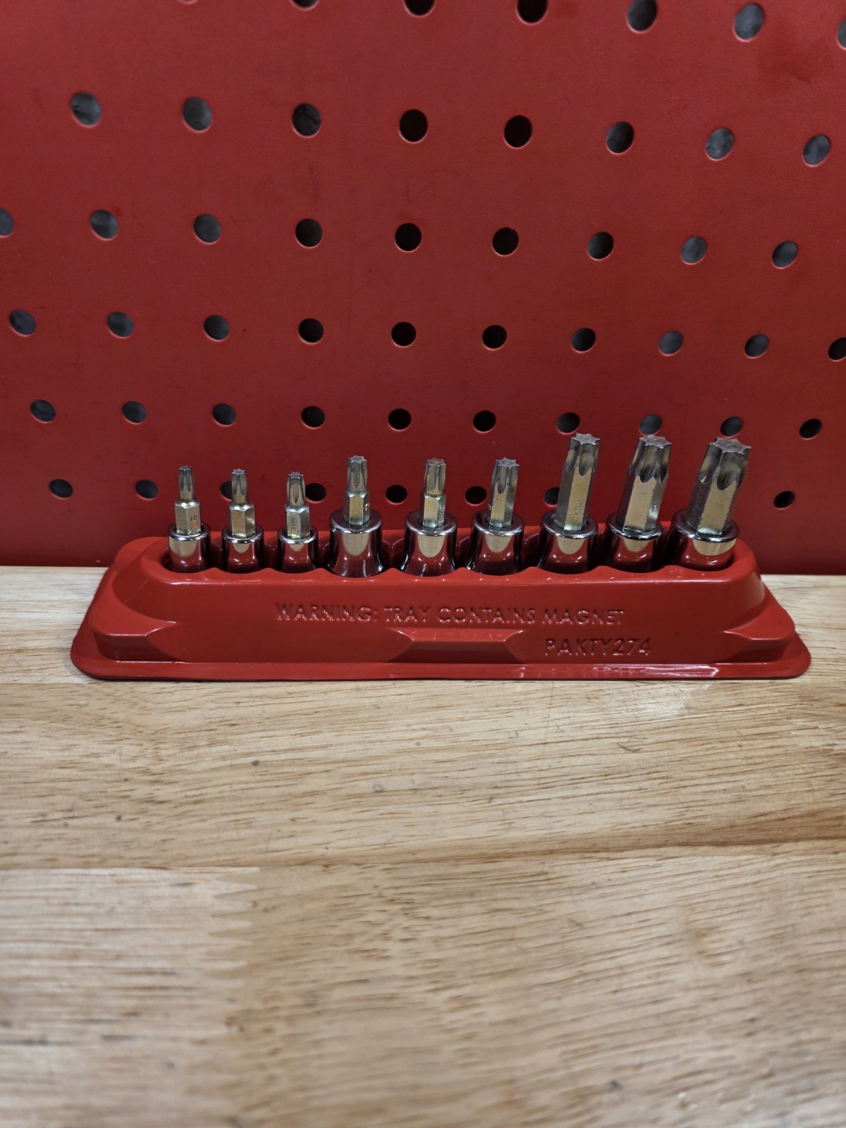 Snap-on 209EFTXBY 9-Piece Combo Drive HEAVY DUTY Removal Torx Bit Socket Set USA