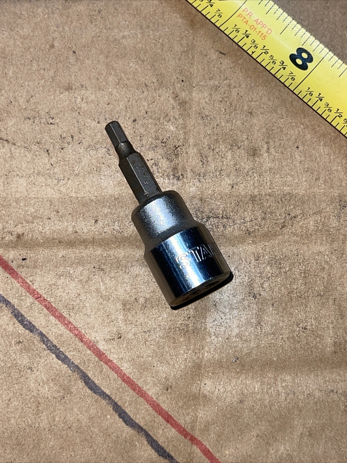 Stanley 86-388 5/32 In SAE Allen Hex Head 3/8” Drive Socket 86388