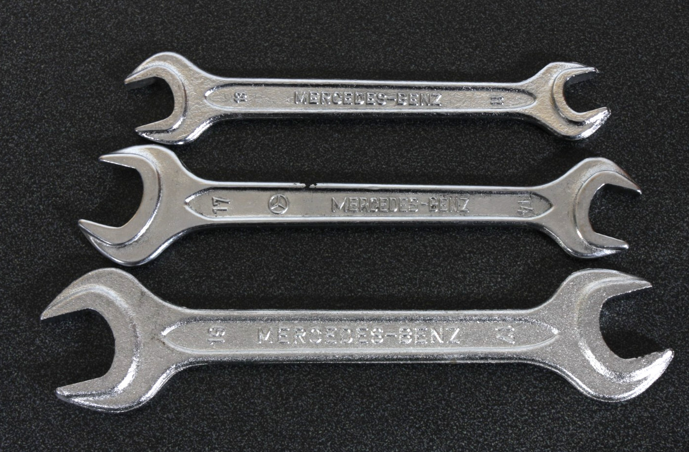 Mercedes-Benz Metric Wrench Set Matador Heyco Open-End 19mm 17mm 14mm 13mm 11mm