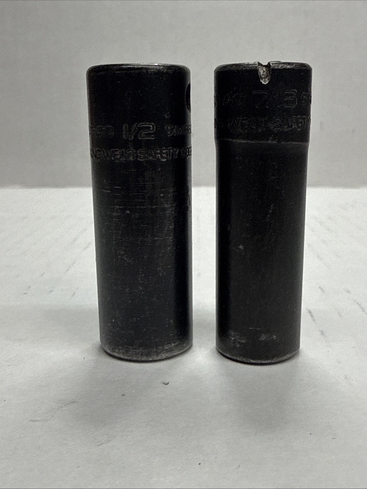 Snap-on 3/8” Drive SAE Deep Impact Socket Set 6pc SIMF 6pt 7/16-3/4 USA
