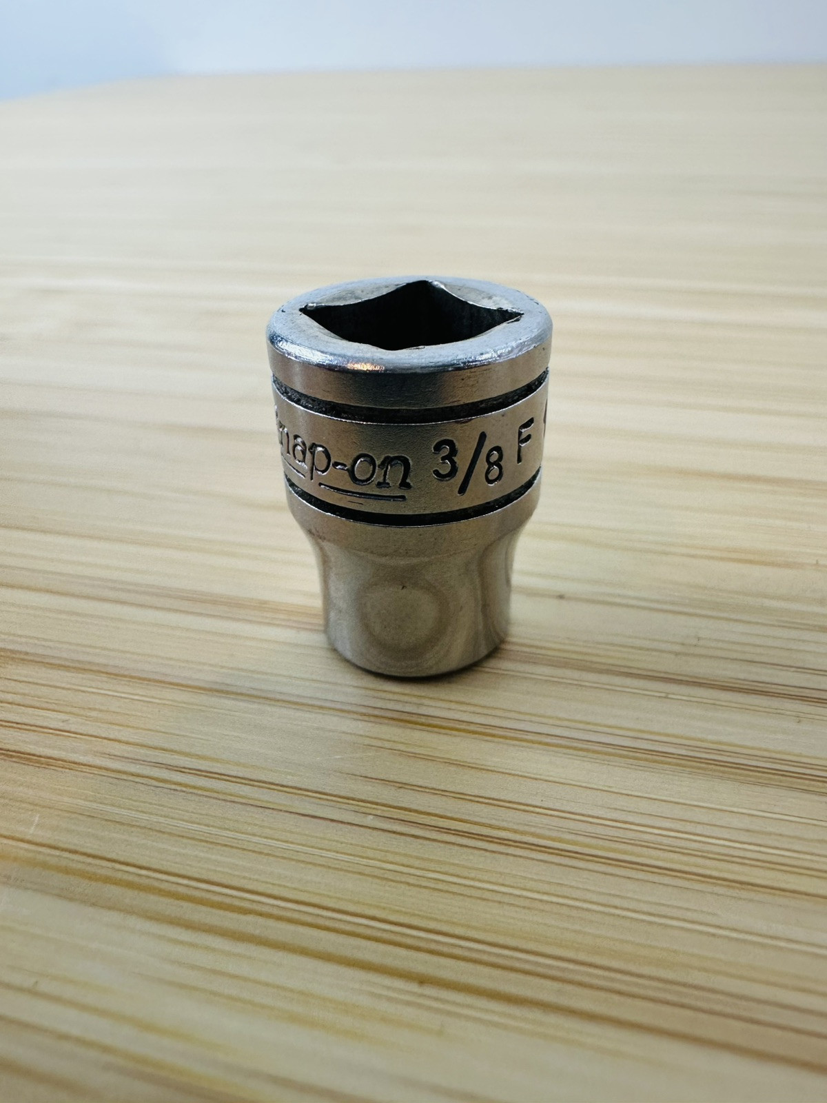Snap-On Tools Underline 3/8″ Drive 3/8″ SAE 12 Point Shallow Socket F-121 USA