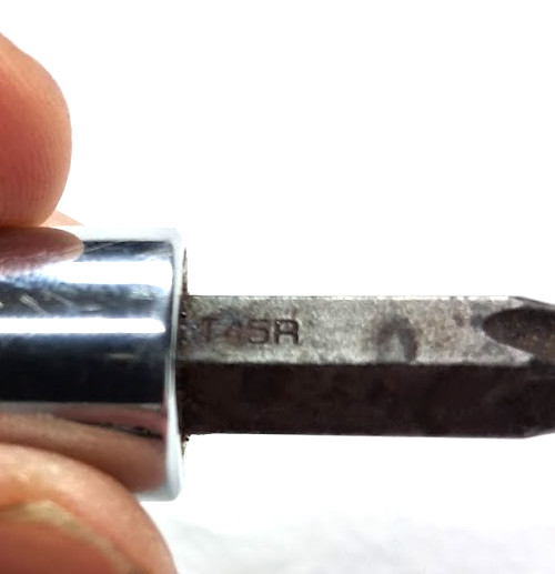 Snap-on Tools FTXR45E TORX T45 Bit Socket Tamper Resistant Driver 3/8″ Drive USA