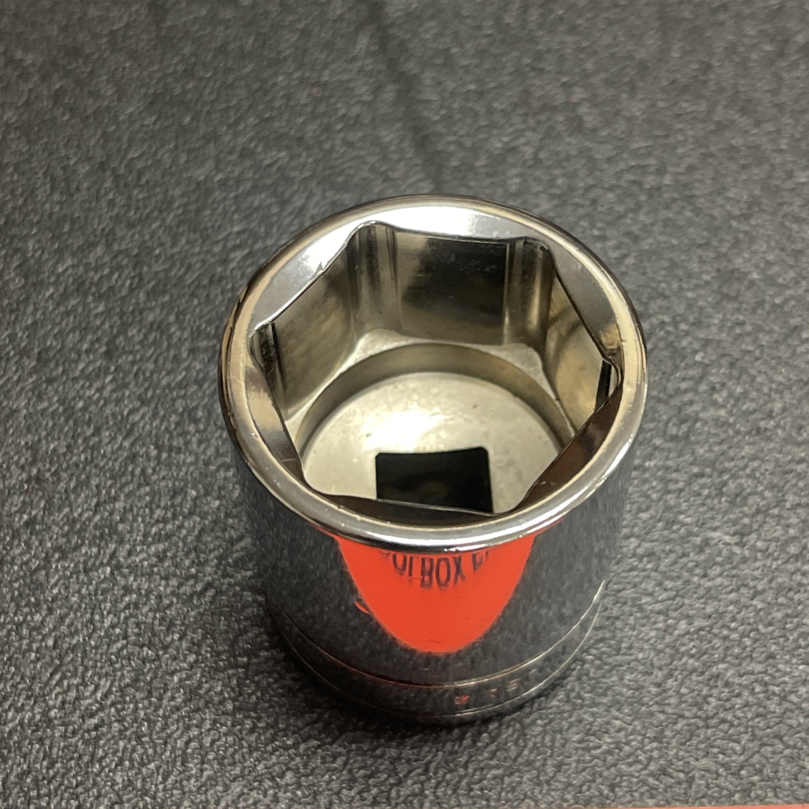 Snap-on Tools USA NEW 1/2″ Drive 1-3/16″ SAE 6 Point Shallow Chrome Socket TW381