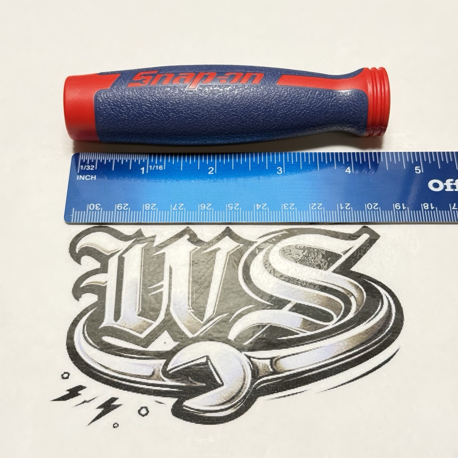 Snap-on Tools RARE RED & BLUE LIMITED EDITION Hard Grip CYNERGY Handle FH80