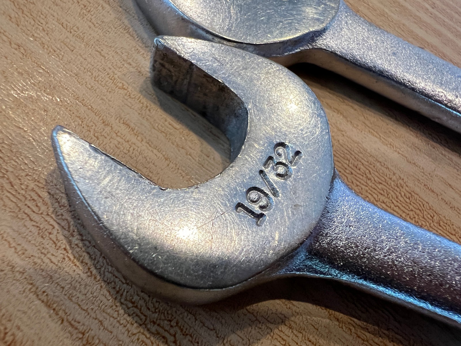 Sears Craftsman Double Open End Wrench Set USA 5/8×3/4 19/32×11/16 3/8×7/16 =V-