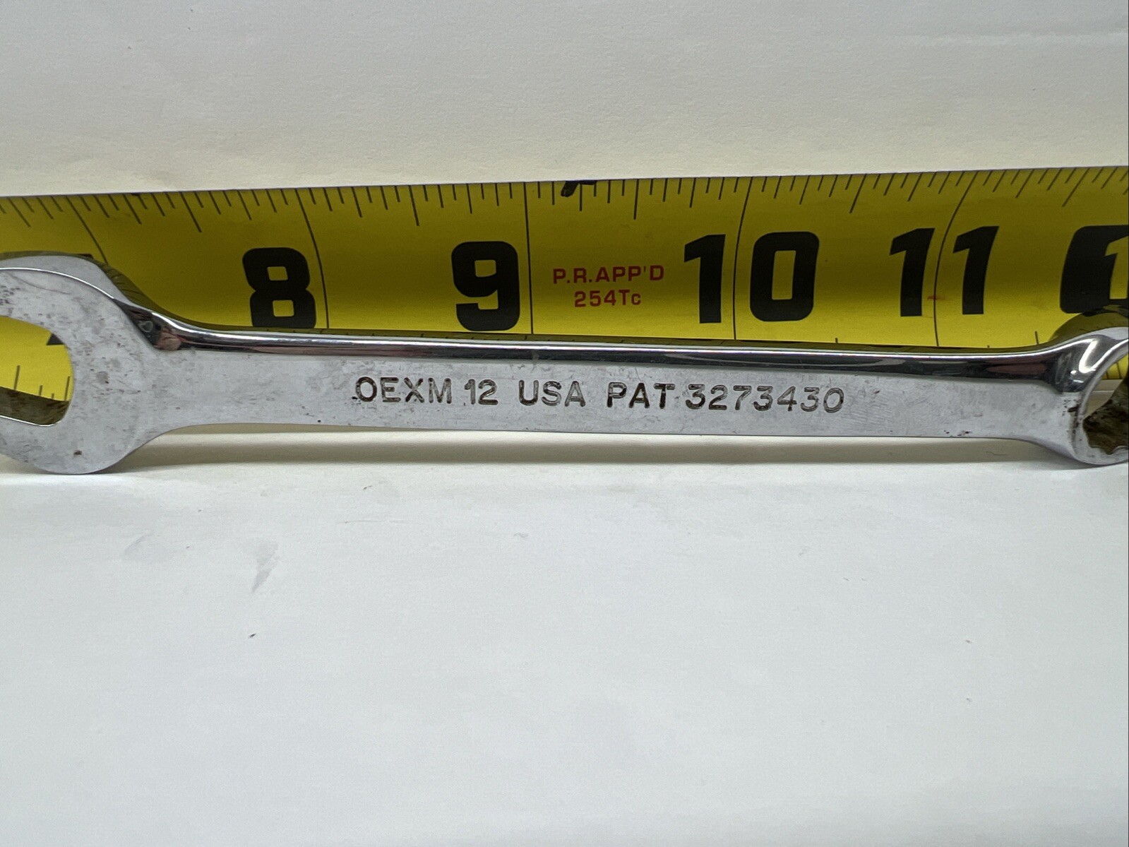 Snap On Tools 12mm Combination Wrench 12 Point OEXM12 USA
