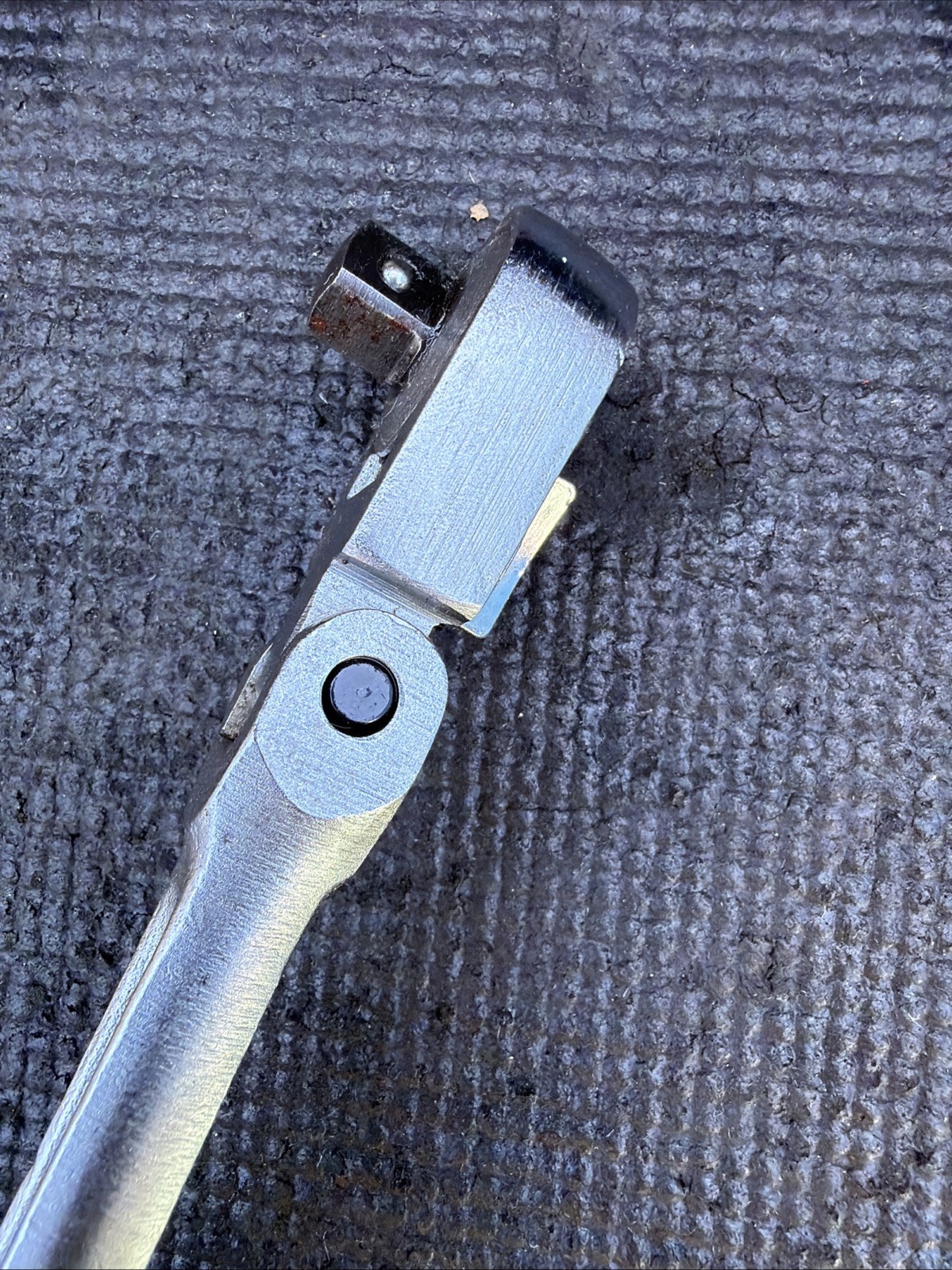 Sears Craftsman USA 3/8” Hourglass Flex Head Ratchet 42793 V Series Rare 11.5”