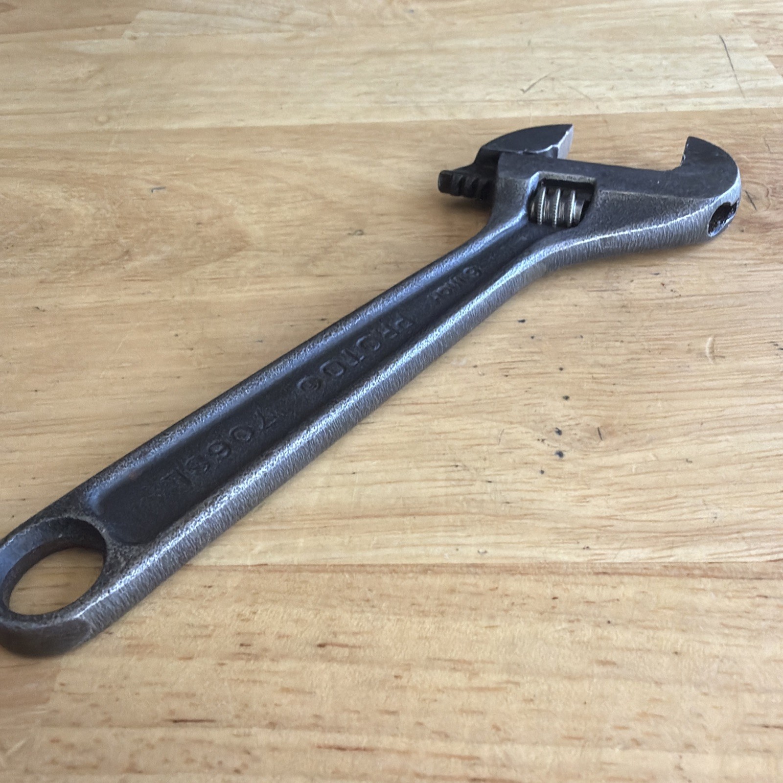 Proto Tools 6″ Adjustable Wrench Clik-Stop Black Oxide Finish 150mm 706SL USA