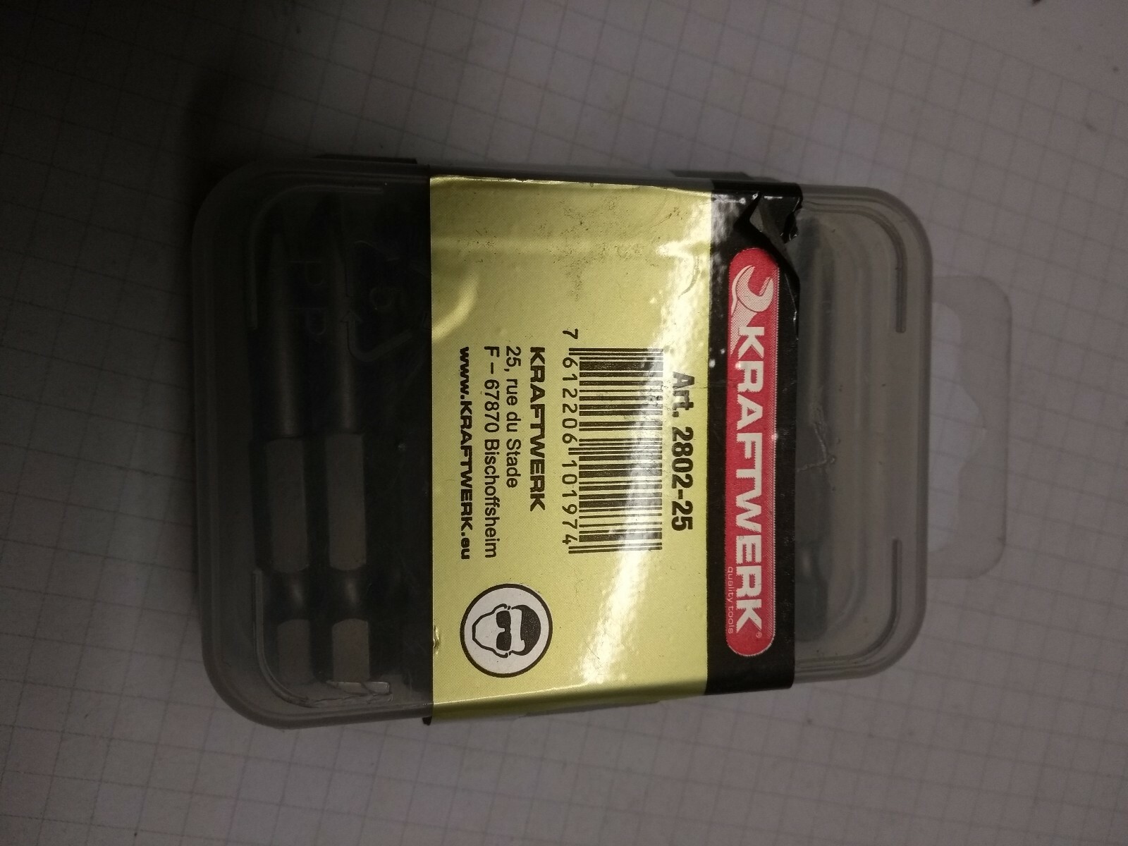 KRAFTWERK Phillips Screwdriver Bits PH2 50mm Pack of 25