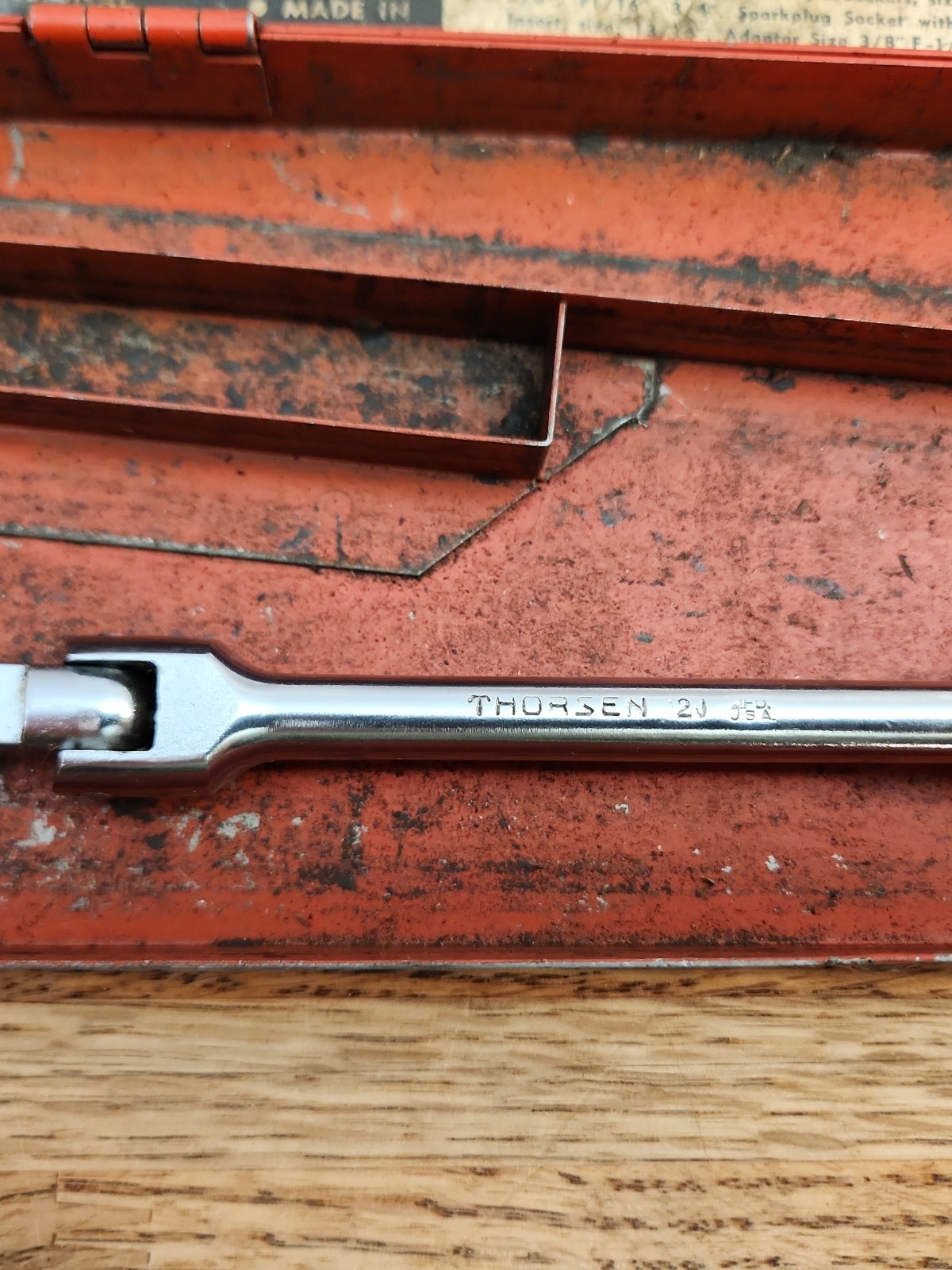 Thorsen Socket Wrench Set Red Box