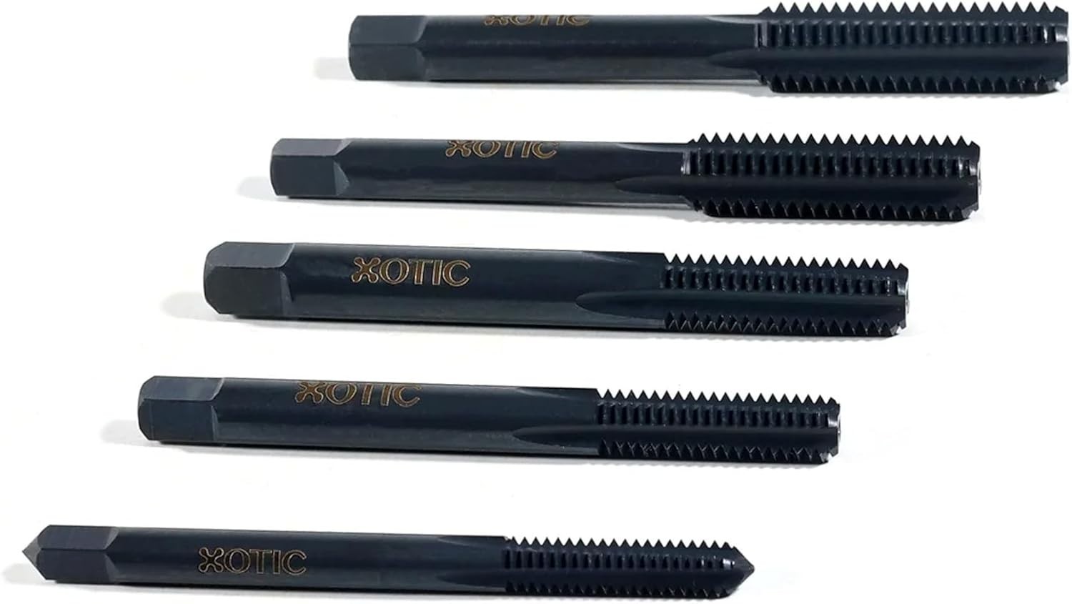 Universal Thread Chaser Kit 1/2-13, 1/4-20, 3/8-16, 7/16-14, 5/16-18 5pcs