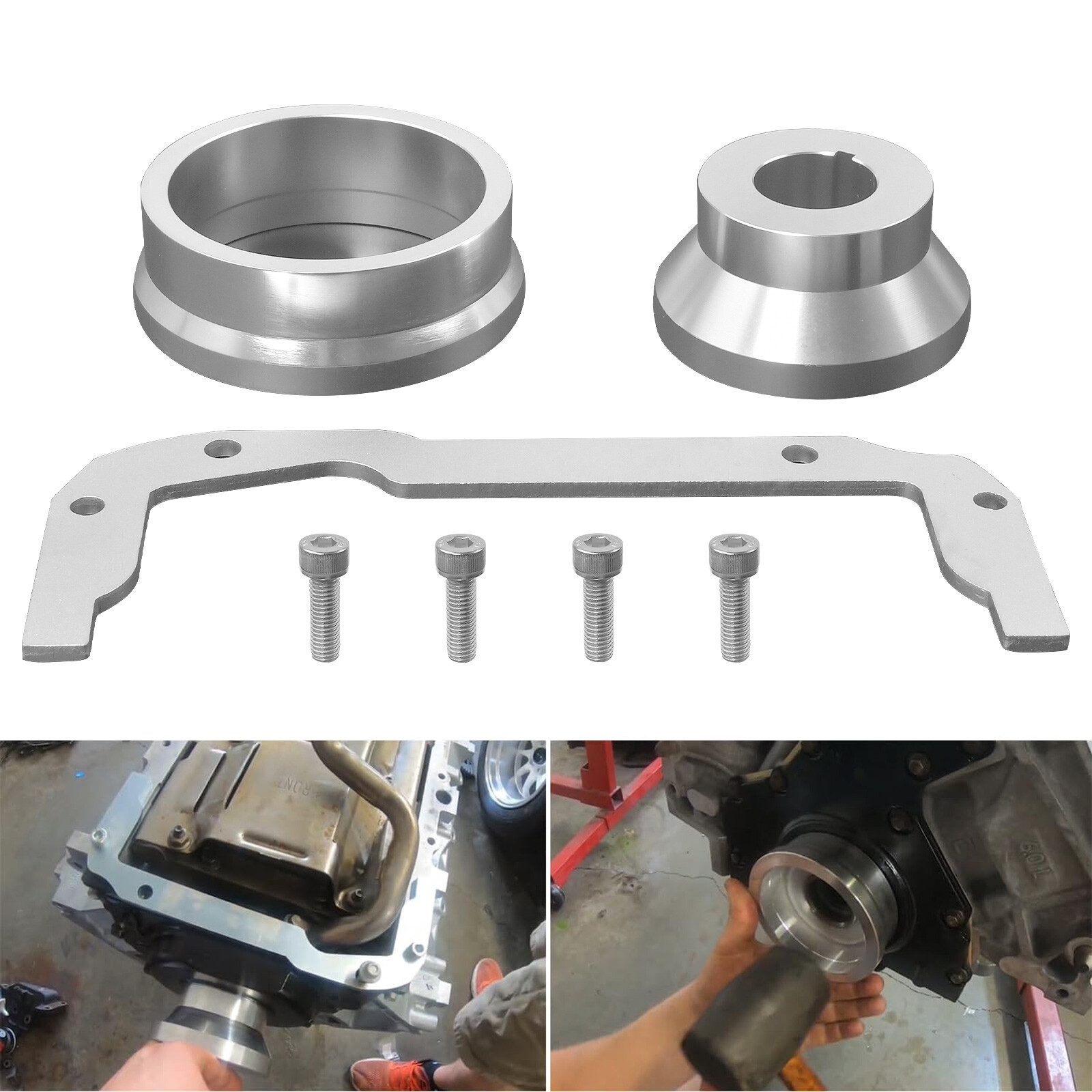 Front Rear Main Seal Alignment Installer Oil Pan Cover Alignment for LS Engines.