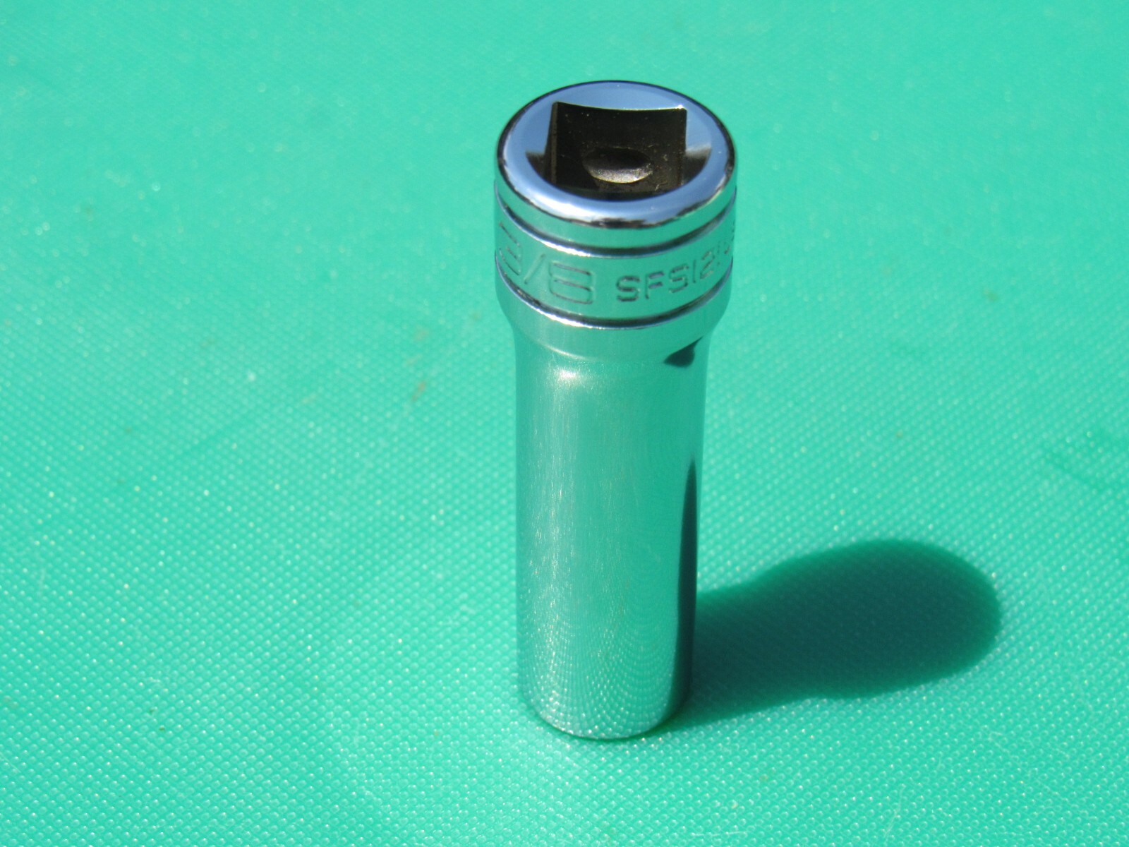SNAP ON 3/8″ SFS121 3/8″ DRIVE DEEP SAE 6 POINT CHROME SOCKET SFS 121 NEW LOGO