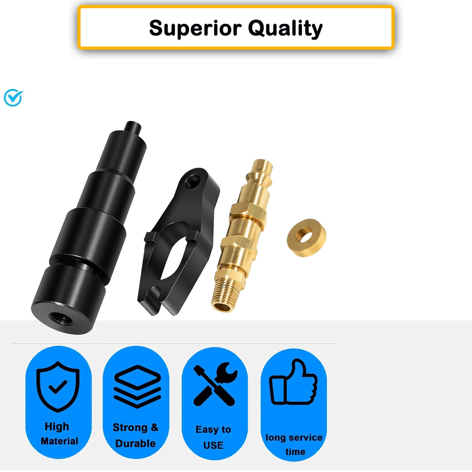 9007A 9007 Compression Test Adapter Tool For 24V Cummins 5.9/6.7L Engine Diesel