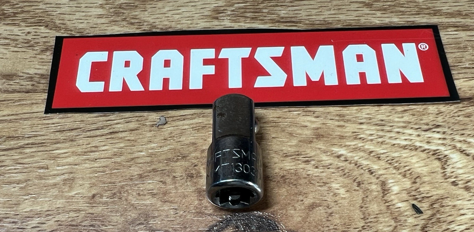 Craftsman CMMT13030 1/4” Drive To 3/8” Drive Adapter Ultrasonic Cleaned