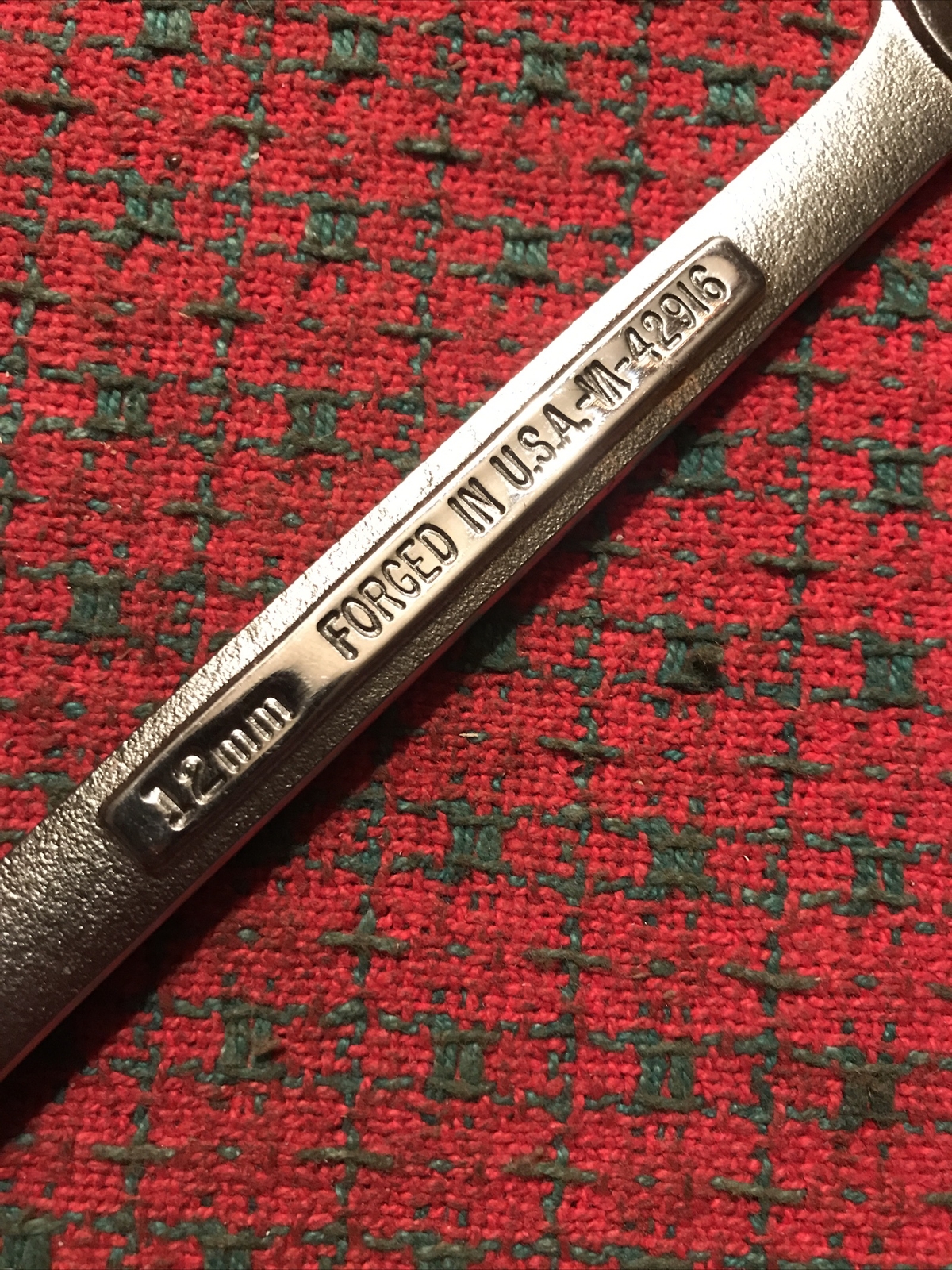 Vintage Craftsman 12mm Wrench 42916 USA 🇺🇸 NOS
