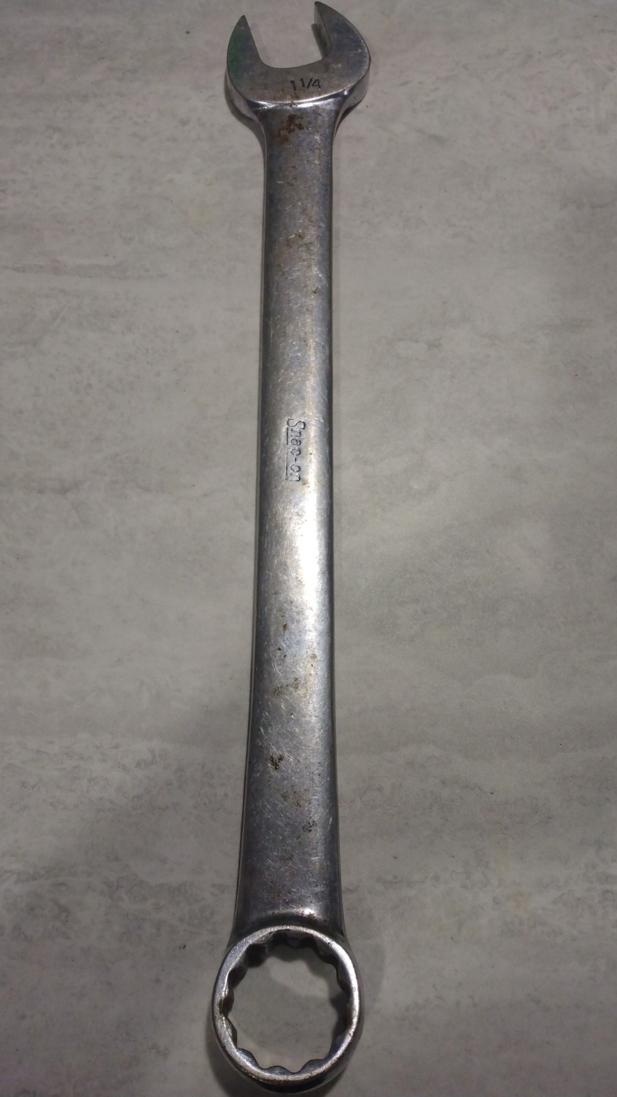Snap On Tool OEX40 Combination Wrench 1 1/4 12-point 17 Long Usa
