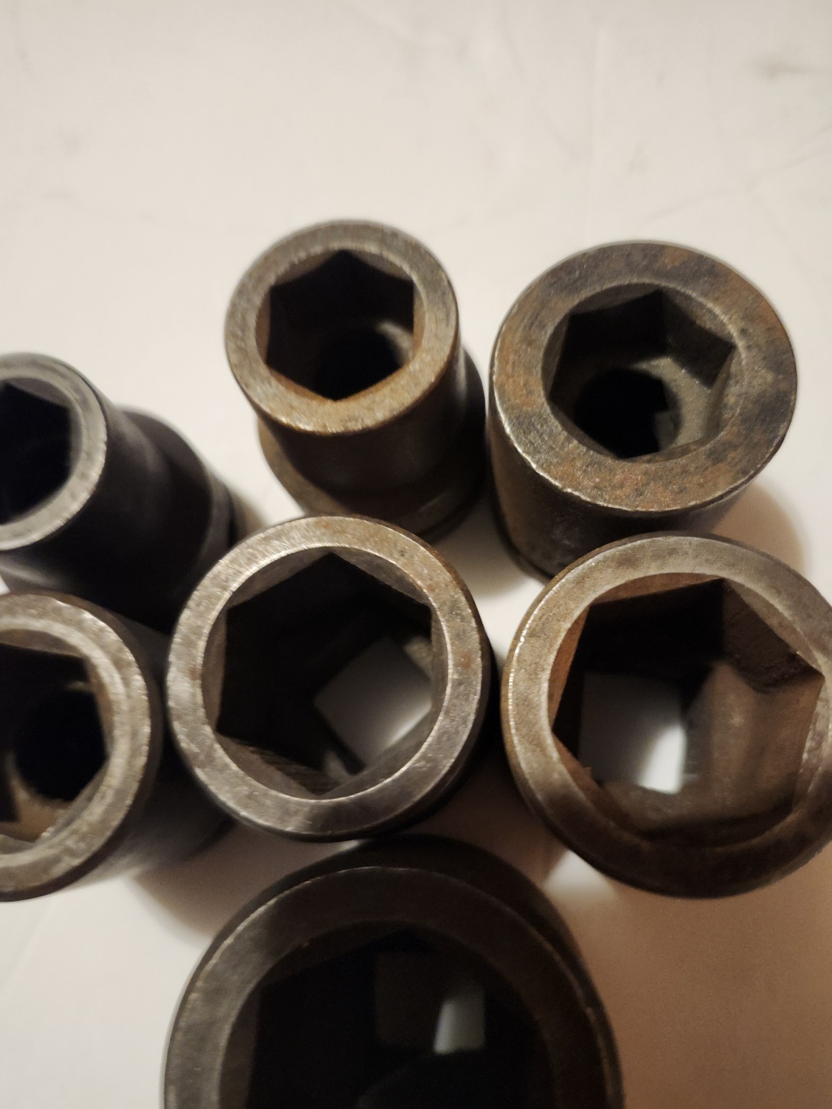 7 Wright Tool 3/4 Impact Socket Lot 13/16 7/8 15/16 1 1/8,1 1/16,1 1/4