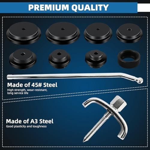 Frost Plug Installer & Remover Tool Set for Engine Block Maintenance