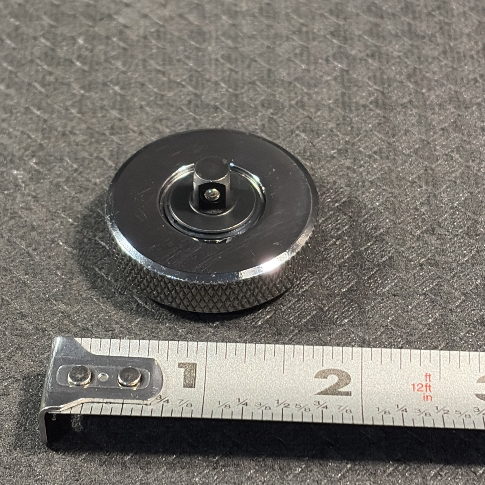 NICE Snap-on Tools 1/4” Drive Finger Tip Round Head Ratchet / TS72 Knurled Grip