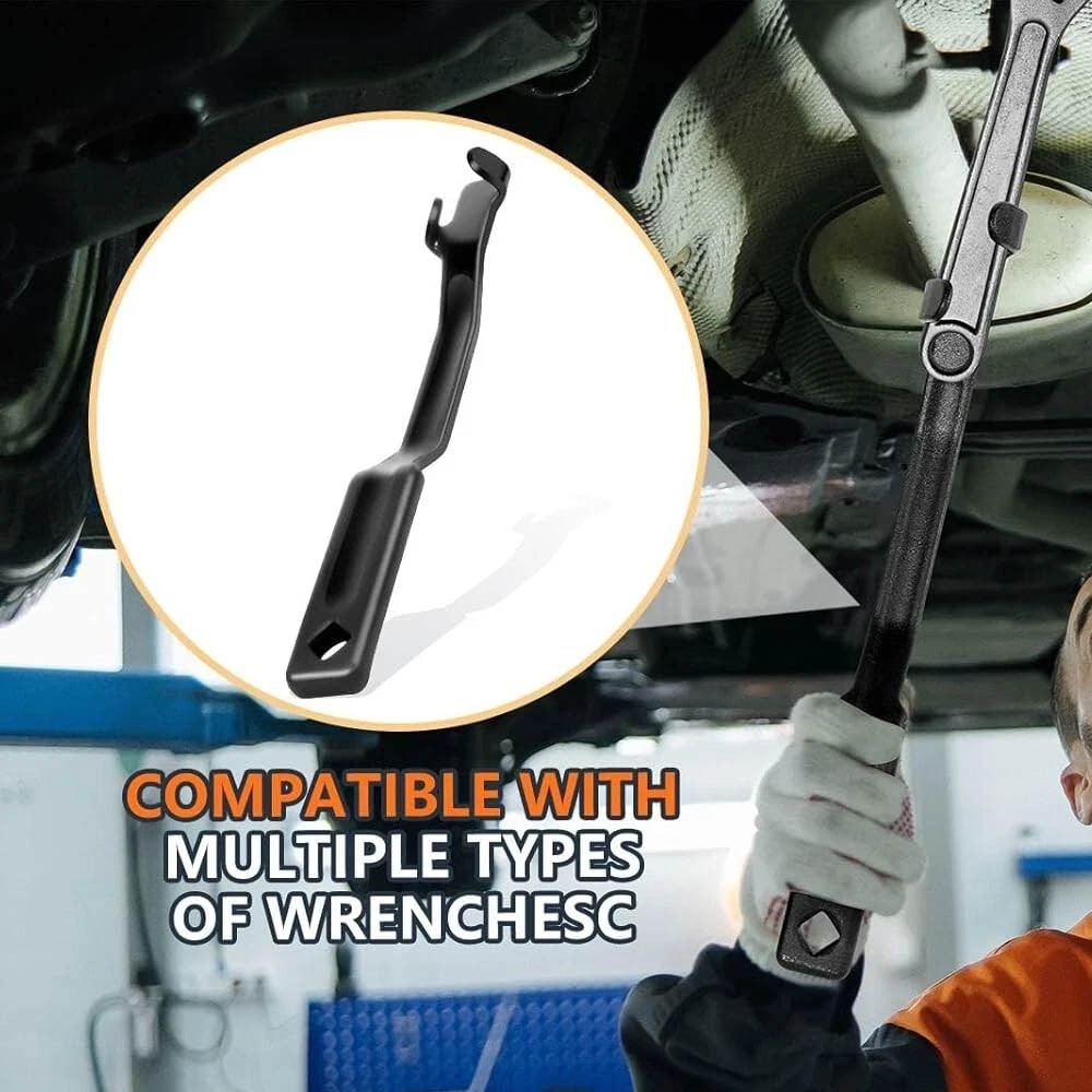 Universal Wrench Extender Tool Bar – Extra Long Torque Adaptor Wrench Extension