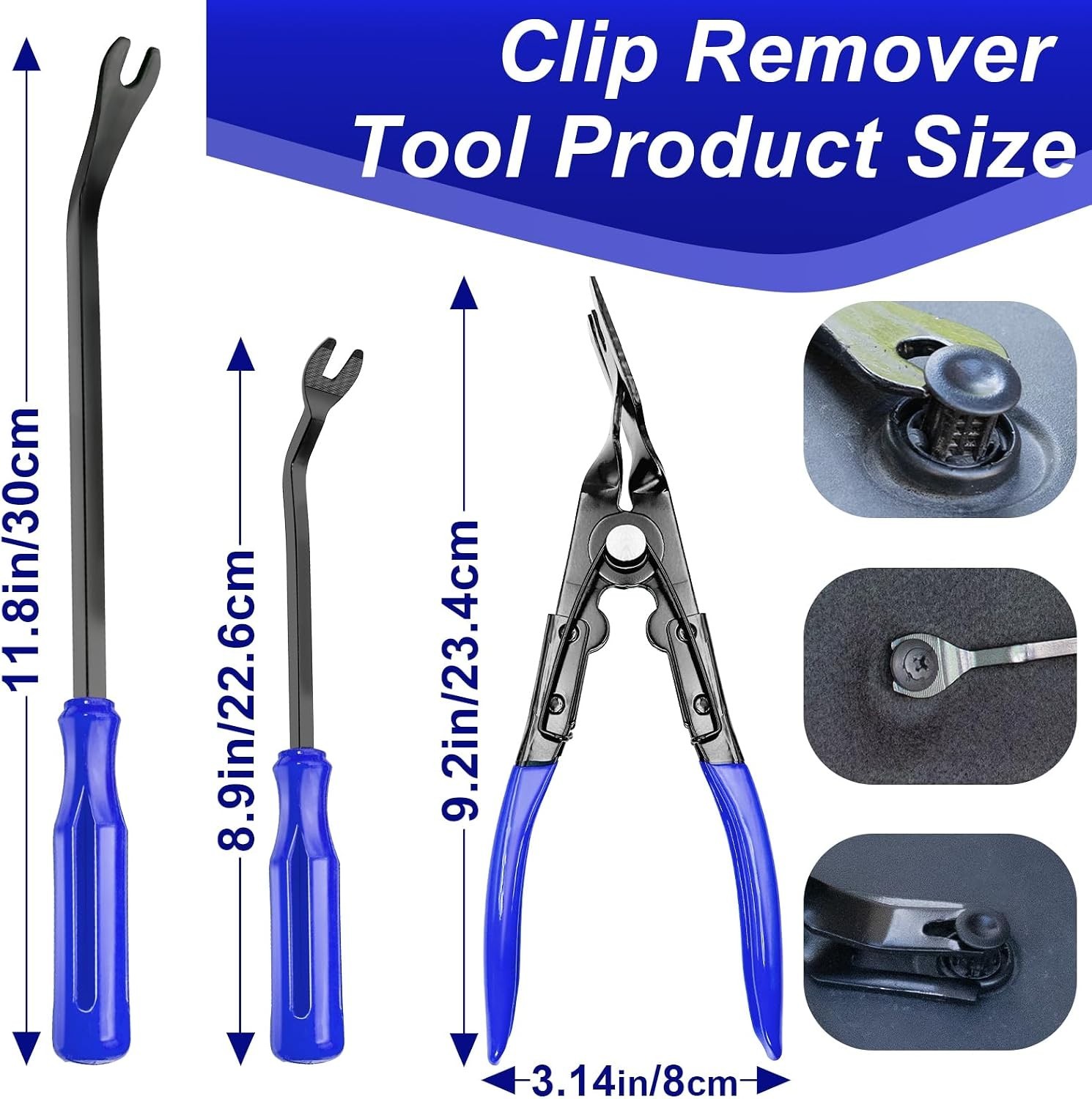 Ergonomic 238-Piece Automotive Trim Tool Kit – Includes Essential Accessories