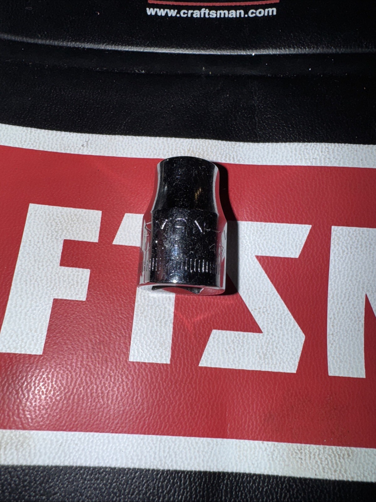 Sears Craftsman 9MM Metric 3/8» Drive 6 Point Shallow Socket -V- 43541 USA Nos