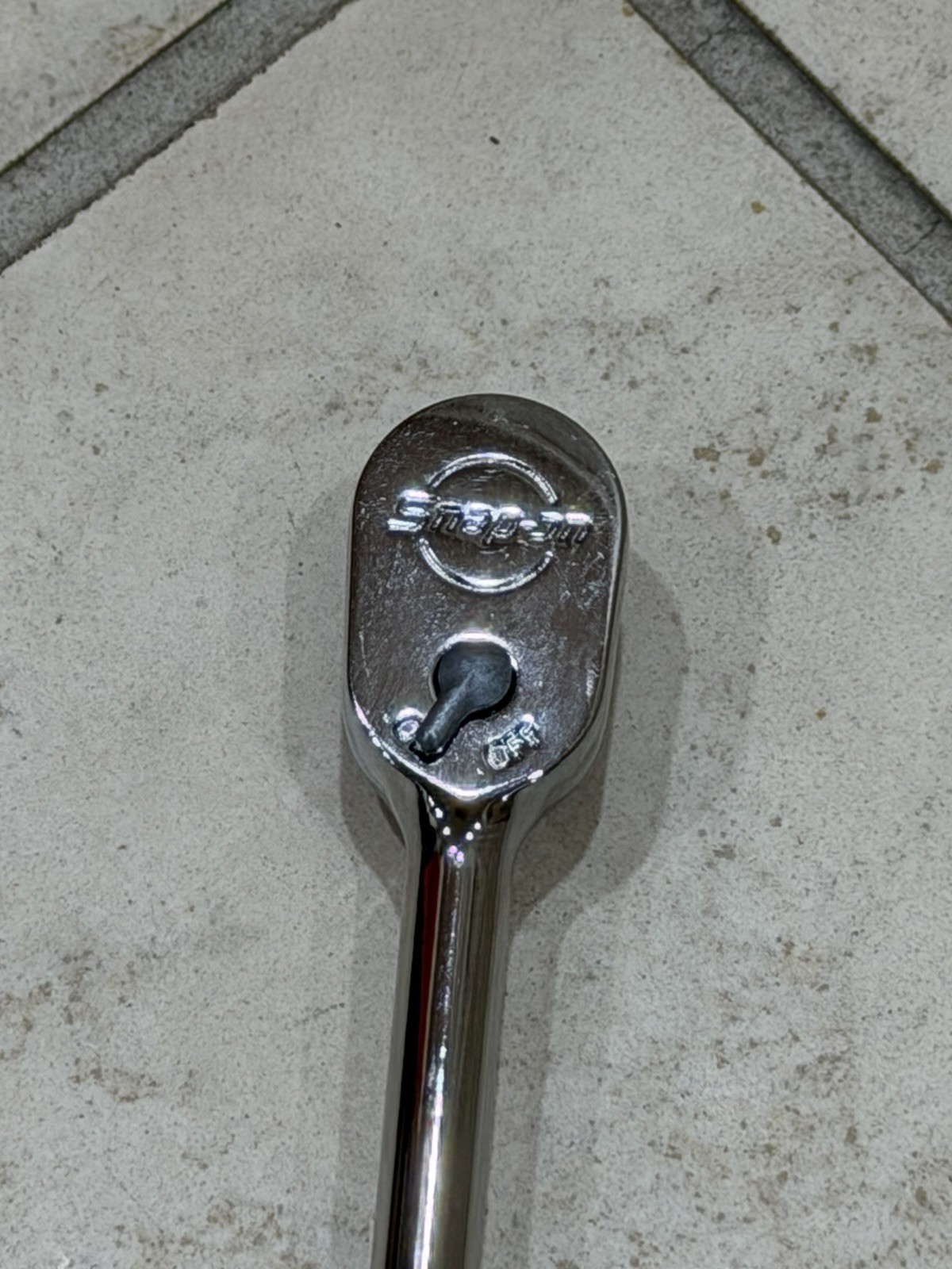 SNAP ON TL72 1/4″ DRIVE DUAL 80 LONG HANDLE RATCHET SHIPS FAST LIKE NEW
