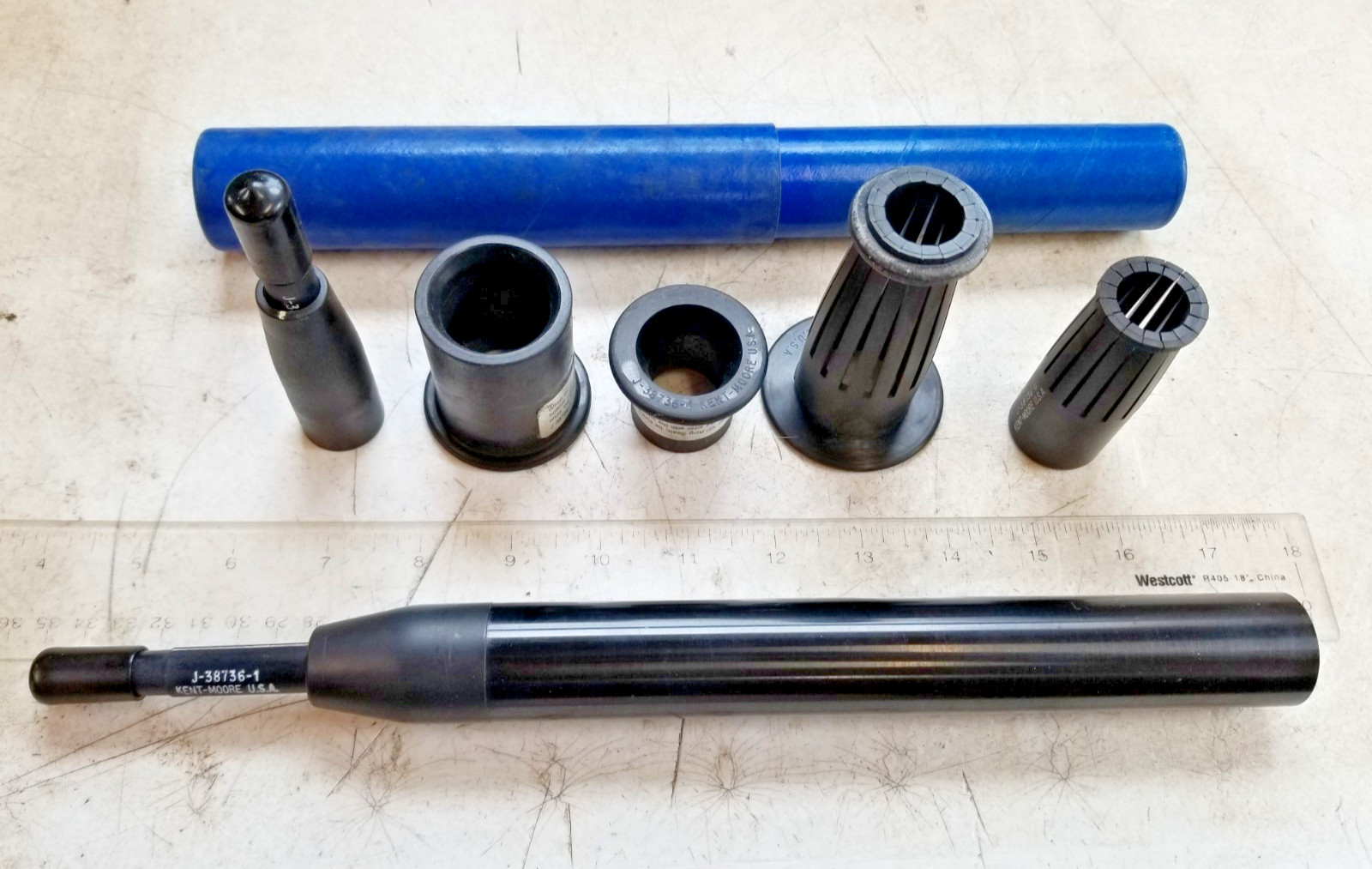 *Kent-Moore J-38736 Transmission Turbine Shaft Seal Installer Set 4L80E Complete