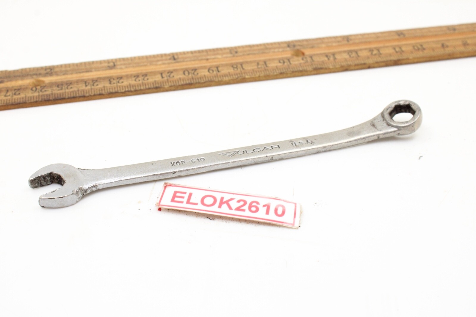 Vulcan XOE-610 5/16” 6 Point 5.5″ SAE Chrome Combination Wrench USA
