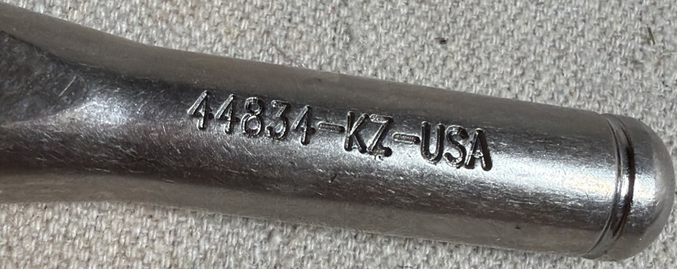 Craftsman 44834 KZ 3/8” Drive Stubby Flex Head Ratchet Quick Release USA Made