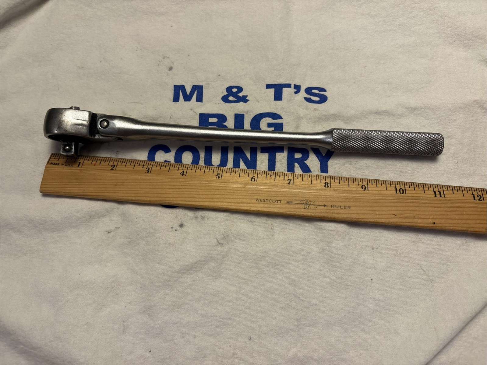 Sparta USA 3/8″ Drive Flex Head Knurled Grip Ratchet CB-54