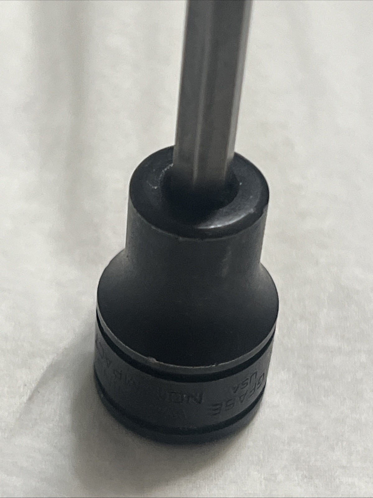 Snap-On Tools GFA6E 3/16″ Hex Bit Socket Driver 3/8″ Drive Black Oxide USA