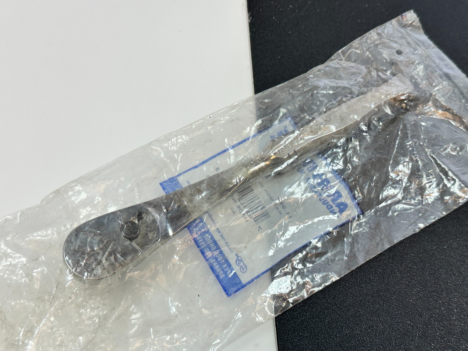 Armstrong USA 11-992 Full Polish Chrome Ratchet, 3/8″ Drive, ARM Logo SEALED NEW
