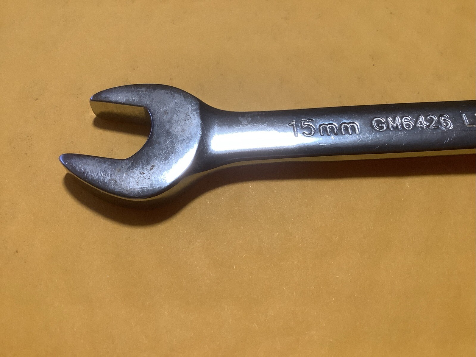 GM6426 POWERTORQUE 15MM Metric Combination 12PT Box / Open End Wrench