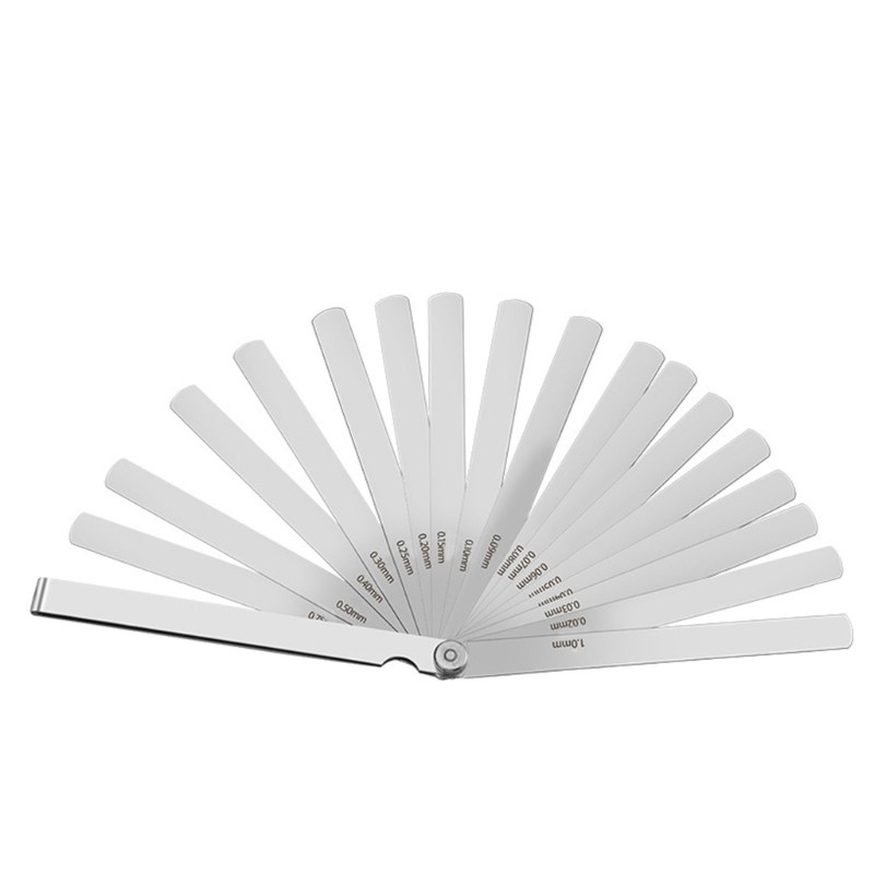 Stainless Steel Feelers Gauges Set Measuring Tool for Engineering Woodworking