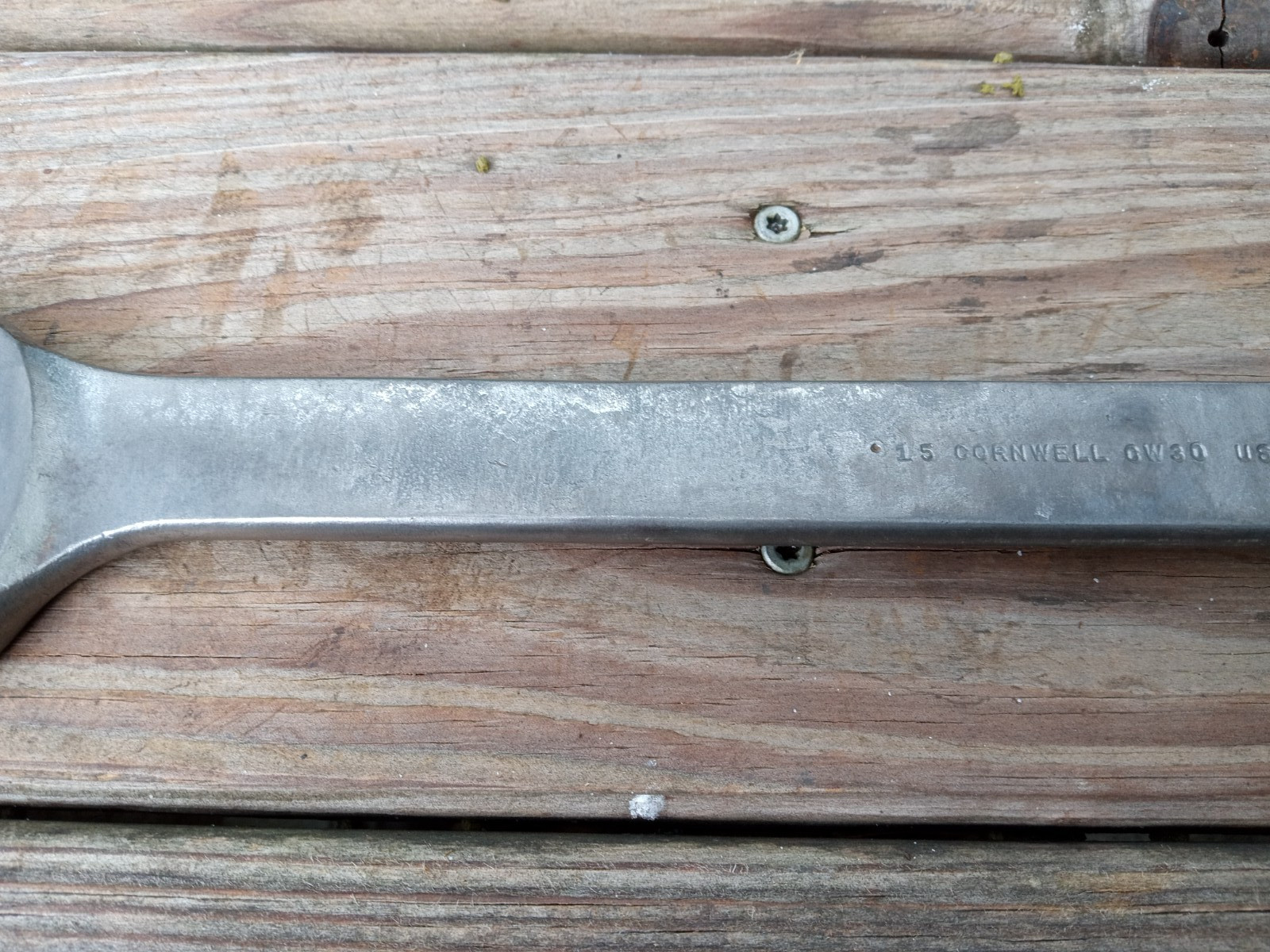 Cornwell 1-1/4” Combination Wrench CW30 Made In USA