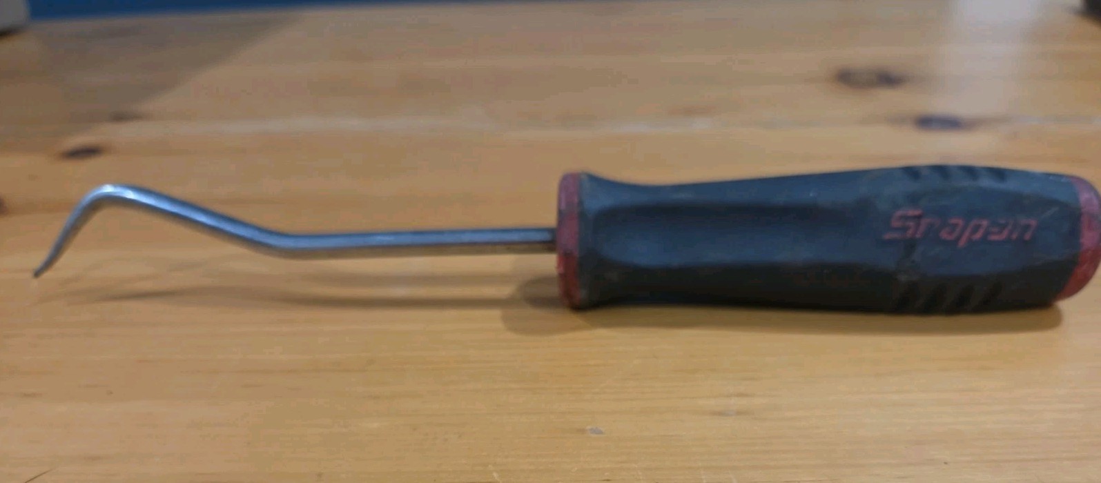 Snap-On, Soft Grip Radiator Hose Pick Black/Red Measuring 10-1/4» Long, USA