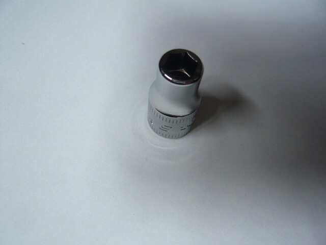 Snap-on TMM6 1/4″ Drive 6-Point Metric 6 mm Shallow Socket 22.2mm Length