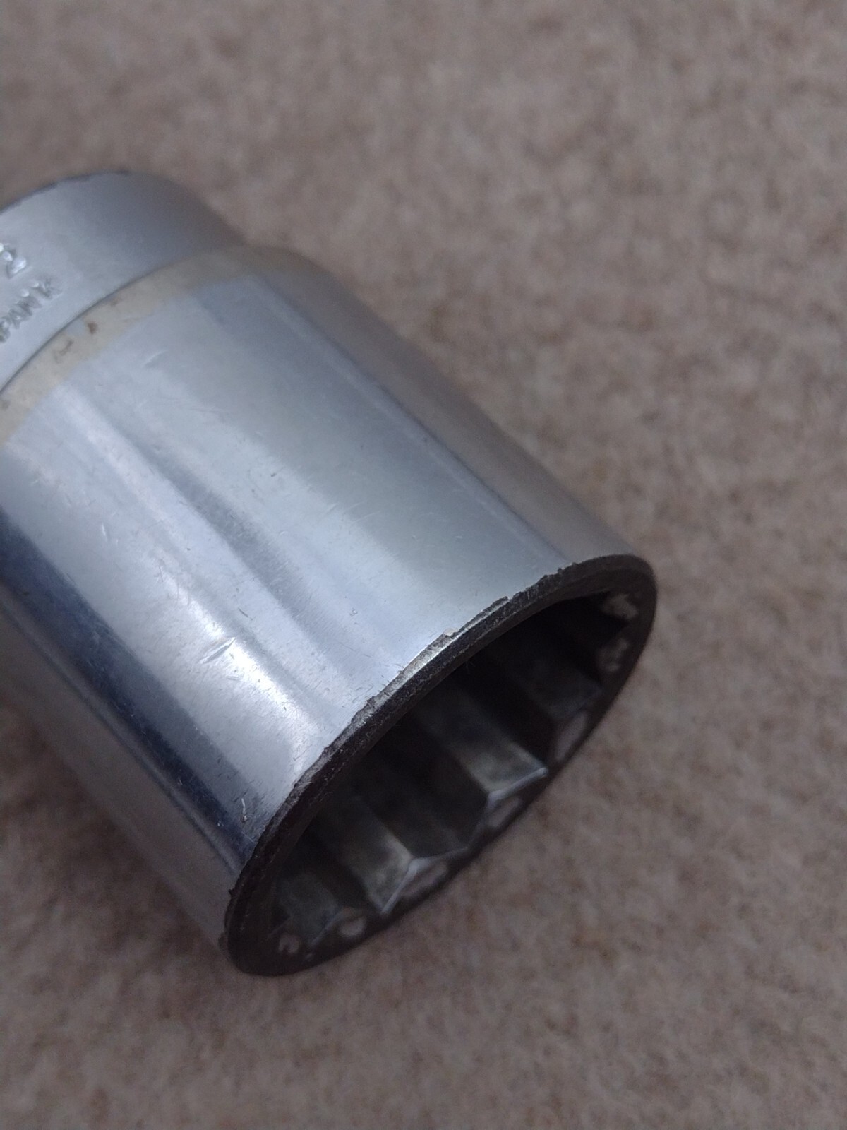 Crescent 1-5/16″ Socket 3/4″ Drive 12pt Shallow LH1242 Japan Made SAE Standard .