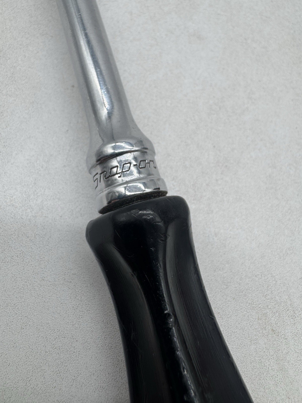 Snap On FL836 3/8″ Drive Ratchet 11″ Black Hard Handle Tool Snap-on USA