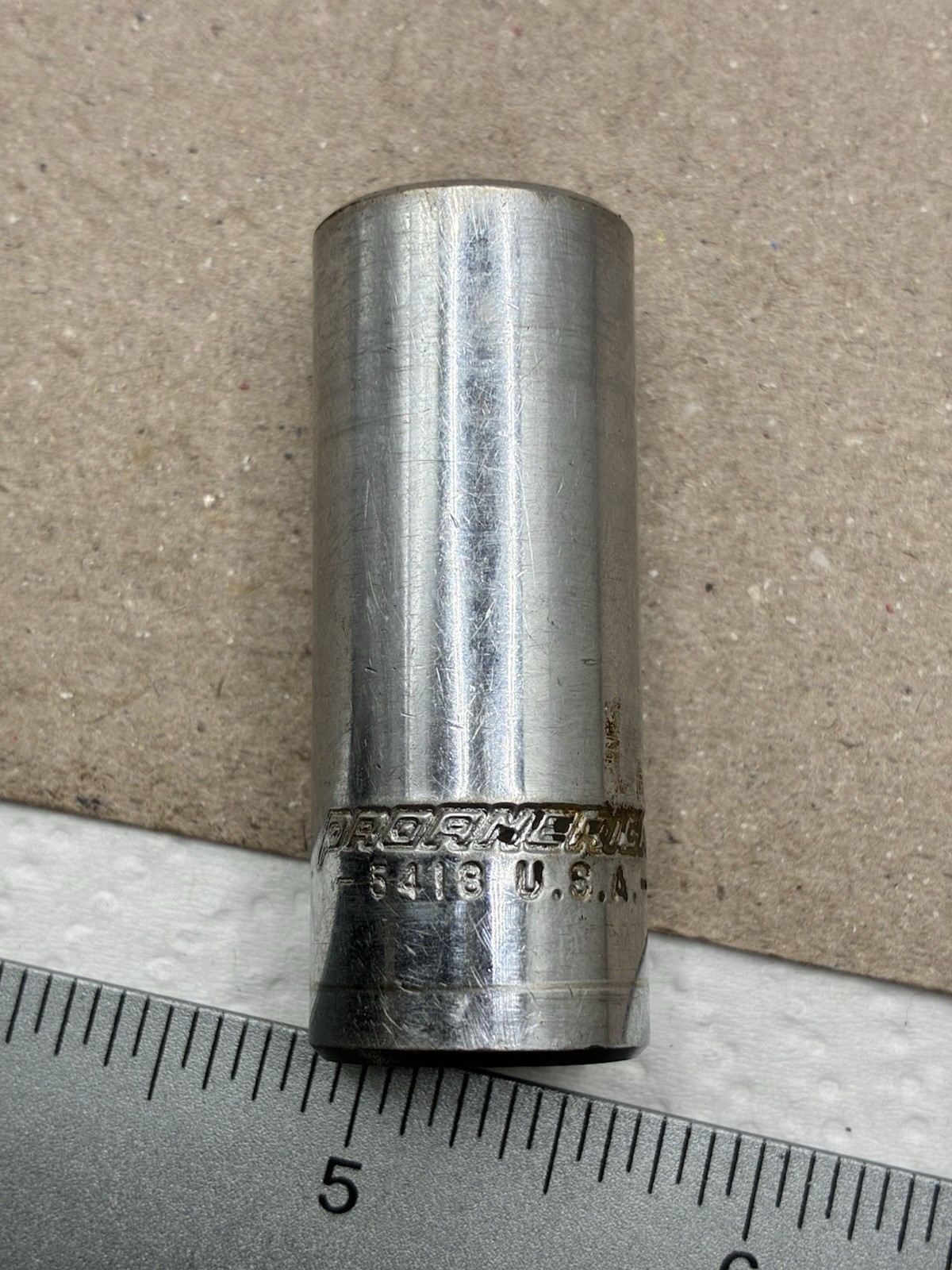 PROAMERICA USA 5418 9/16” SAE 3/8 Drive 12 Point Socket Vintage