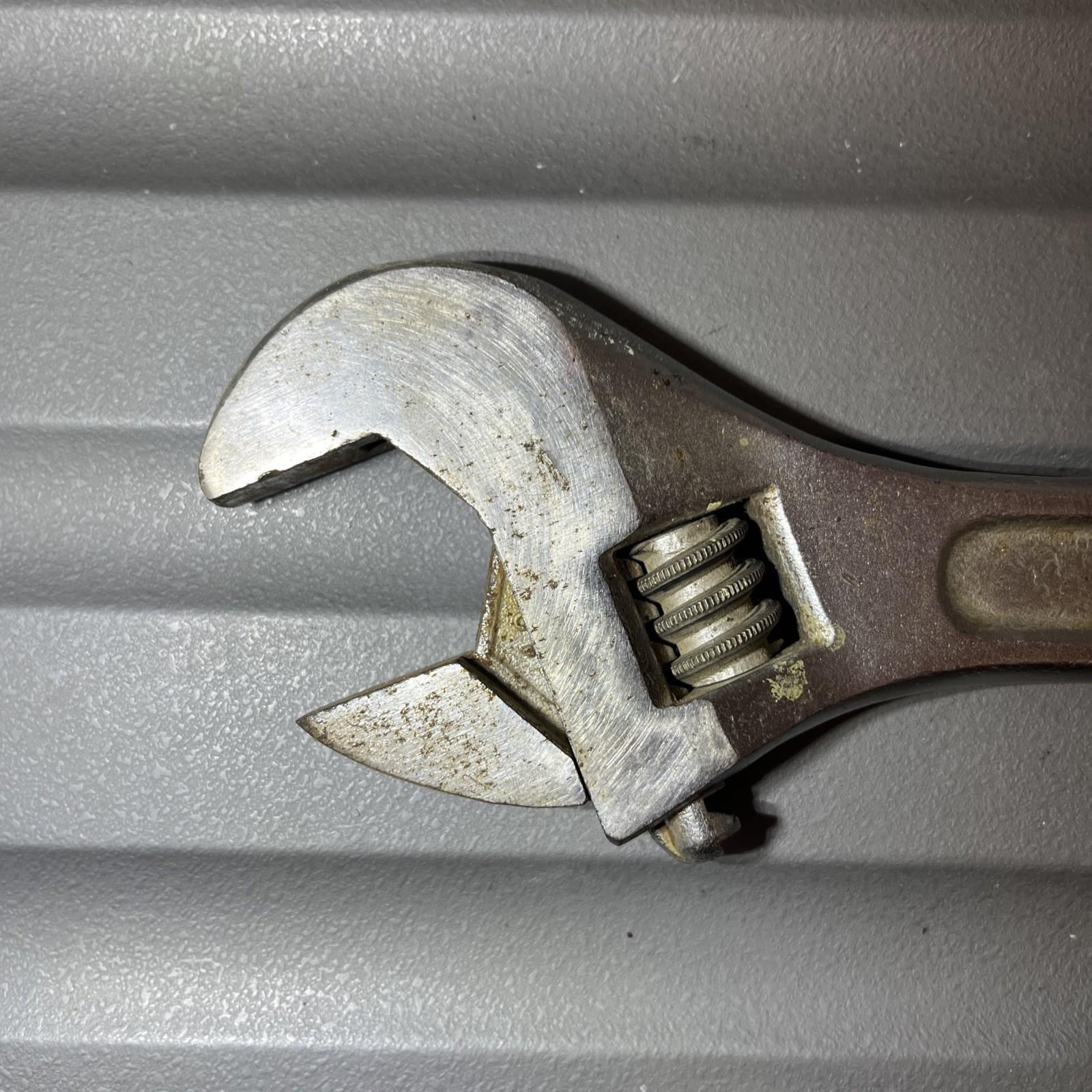 Gray Canada ML12 Adjustable Wrench 12” Alloy Steel, Made In Canada
