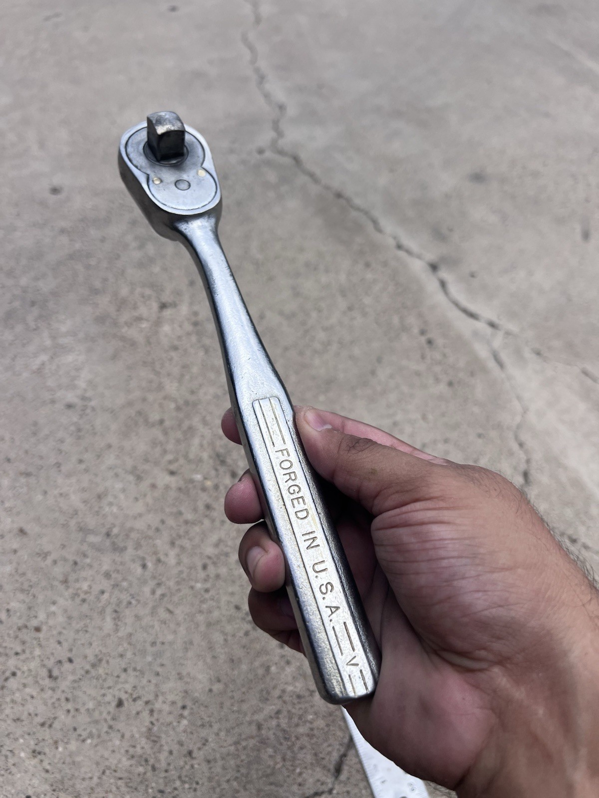 Bad-Axe Custom Craftsman 1/2″ Ratchet =V= Series w/Oil Port Ratchet USA