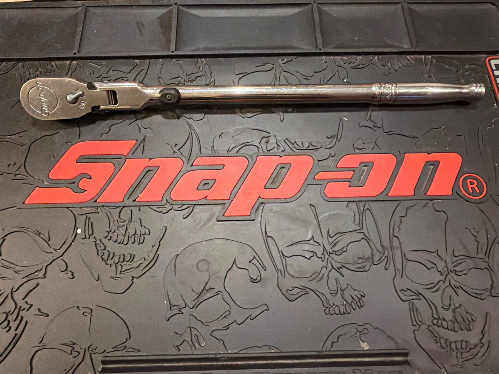 Snap On Sx80a 1/2 Drive Long Flex Head Lockable Ratchet