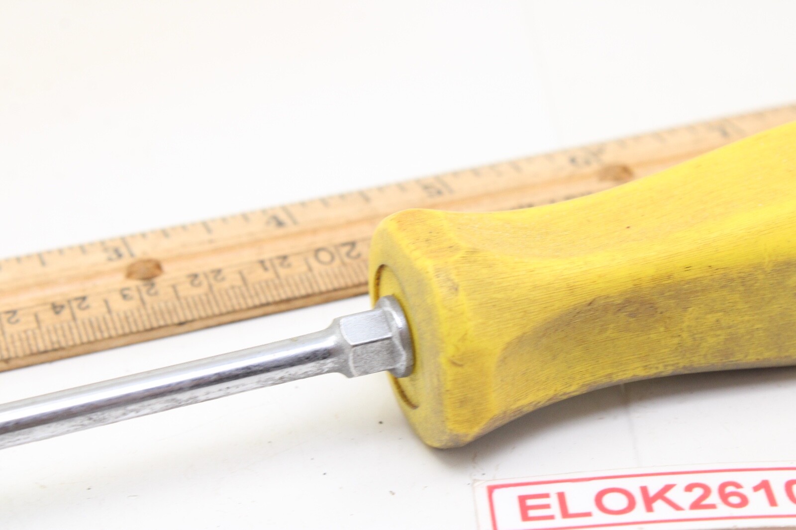 Snap-on SDTX327 T27 Torx 3″ Yellow Hard Handle Screwdriver USA